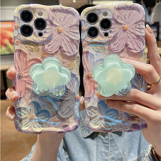Ốp Điện Thoại Mềm Hình Hoa Màu Hồng Cho Iphone 14 14 Pro 14 Pro Max 11 12 promax 13 Pro Max