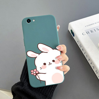 Ốp Điện Thoại Tpu In Hình Thỏ Và Hoa Cho Vivo Y81 Vivo Y83 Vivo Y85 / V9 Vivo Y91 Vivo Y95 Vivo Y1S