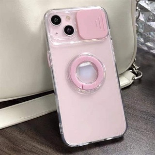 Ốp Lưng Mềm Bảo Vệ Camera Kèm Vòng Nhẫn Cho Iphone 13 Pro Max 12 11 Pro X Xr Xs Max 7 8 Plus Se 2020