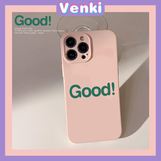 VENKI - For iPhone 11 iPhone Case Pink Glossy Film TPU Soft Case Shockproof Phase Cover Protection Simple Letter Compatible with iPhone 14 13 Pro max 12 Pro Max xr xs max 7 8Plus