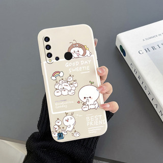 Ốp Điện Thoại Tpu In Hình Thỏ Mặt Thẳng Cho P smart 2021 P smart-Z Honor 8X Honor 8XMAX Honor 9X Honor9Xpro