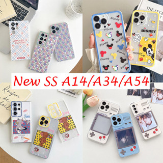 Ốp Điện Thoại Silicone Mềm Thiết Kế Thời Trang Cổ Điển Cho Samsung A14 A34 A54 5G