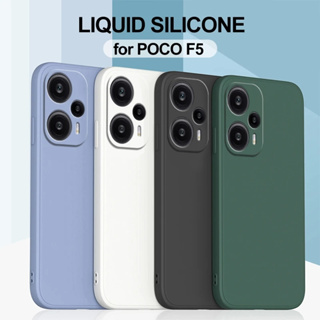 Ốp Điện Thoại Bằng Silicon Màu Kẹo Dễ Thương Cho Xiaomi POCO F5 Pro