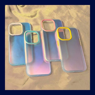 Ốp Điện Thoại TPU Acrylic Màu Gradient Chất Lượng Cao Cho iPhone 14 11 Pro Max 12 Pro Max 13 14 Pro Max