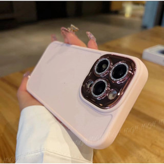 Ốp Điện Thoại Lấp Lánh Đơn Giản Có Vòng Nhẫn Cho iphone 14 pro max 13 proamx 12 pro max 11 pro max xs max 13 romax