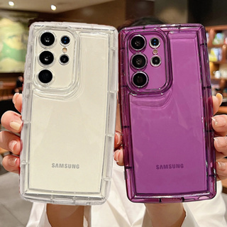 Ốp Điện Thoại TPU Mềm Trong Suốt Cho Samsung Galaxy S23 Ultra S22 Ultra S21 Plus