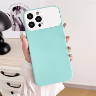 Ốp Điện Thoại Silicon Mềm Chống Sốc Màu Trơn Đơn Giản Cho iPhone 14 13 12 11 Pro Max 14 Plus