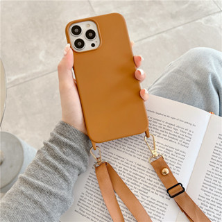 For Iphone 14 Pro Max Ốp Điện Thoại Mềm Có Dây Đeo Chéo Cho for Iphone 14 13 Pro Max 11 Pro Max 7 8 Plus Xr Xs Max