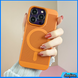 Ốp Điện Thoại PC Cứng Khung Kim Loại Tản Nhiệt Sang Trọng Cho iPhone 14 13 12 Pro Max 13 14 Pro 14 Plus