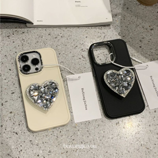 Ốp Điện Thoại tpu Dẻo Kèm Gương Hình Trái Tim 3D Cho Iphone 14 14 pro 14 pro max 13 pro max 12 pro max 11 pro max xs max xr X 7 8 plus