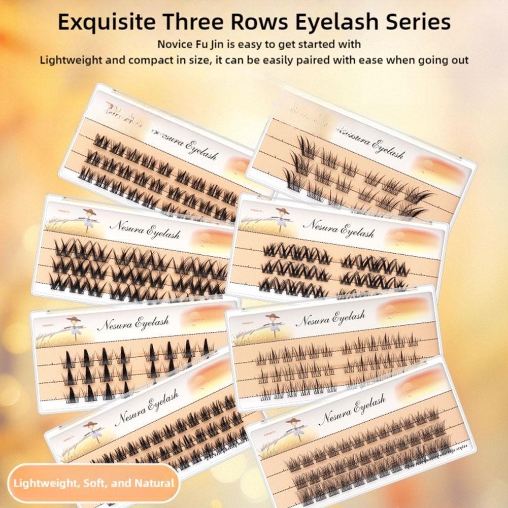 Trio Su Daji Lông Mi Giả Tự Nhiên Dày Và Xoăn Có Thể Tái Sử Dụng Lông Mi Truyện Tranh Phong Cách Lông Mi Mi