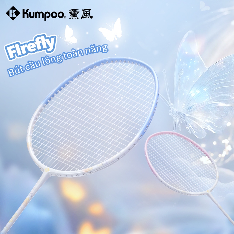 Vợt cầu lông KUMPOO chính hãng 3U, nhẹ, bền, toàn diện trong tấn công và phù hợp cho vợt cầu lông chuyên nghiệp