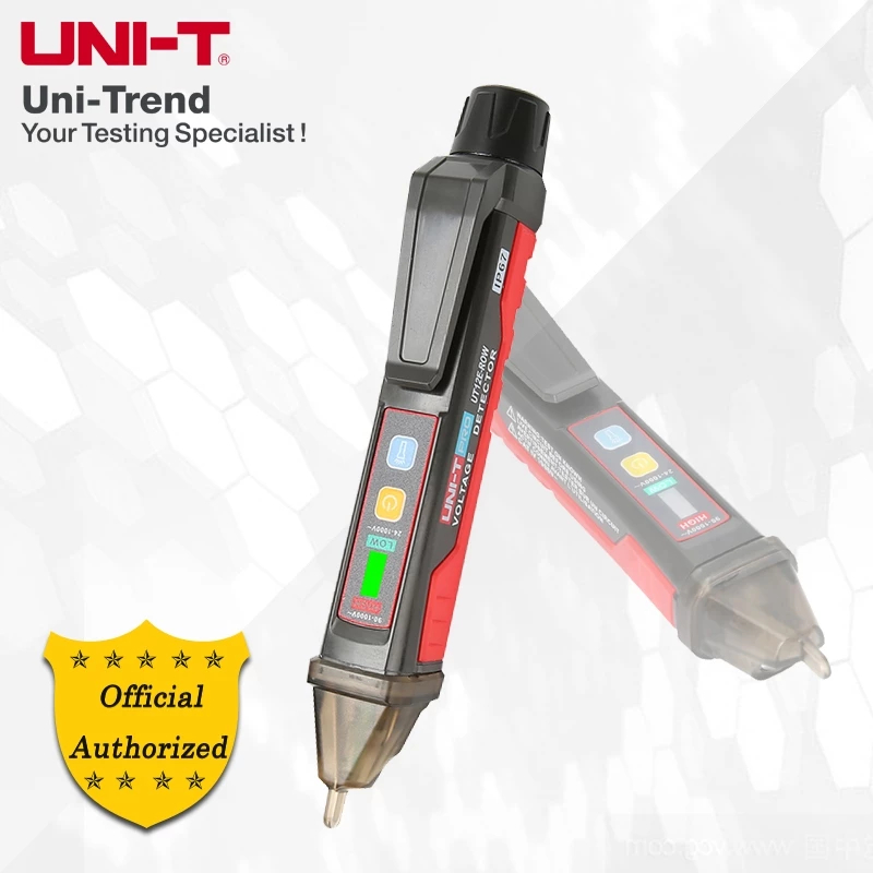 Ổ cắm UNI-T UT12E UT12M Máy dò điện áp AC treo tường 24V-1000V Bút kiểm tra dòng điện Volt không tiếp xúc