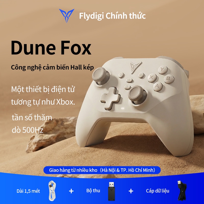 【Khuyến mãi cửa hàng mới】BH 12 tháng Tay cầm chơi game Flydigi DuneFox chính hãng, Giá cả hợp lý.