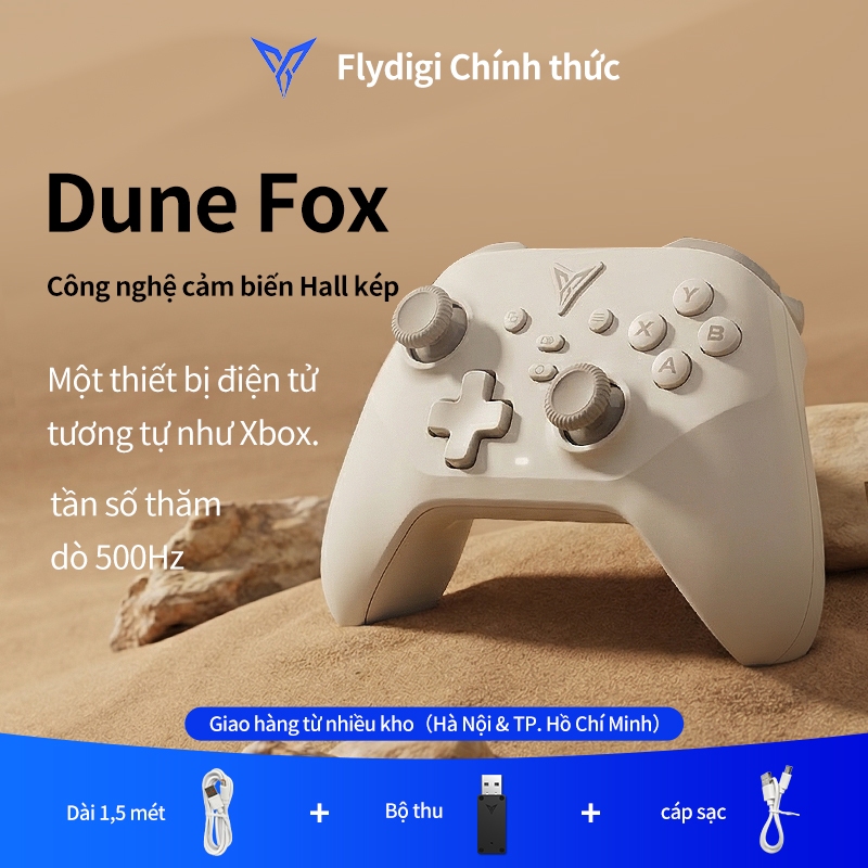 【Khuyến mãi cửa hàng mới】BH 12 tháng Tay cầm chơi game Flydigi DuneFox chính hãng, Giá cả hợp lý.