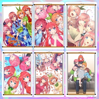 Poster Vải Anime GoToubun No Hanayome