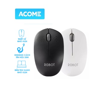 Chuột Quang Không Dây Wireless 2.4GHz ACOME M210 - Cảm Biến Quang Học