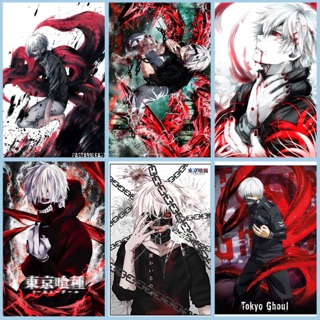 Ảnh poster anime tokyo GOUL kenniki 1-5 tấm khác nhau