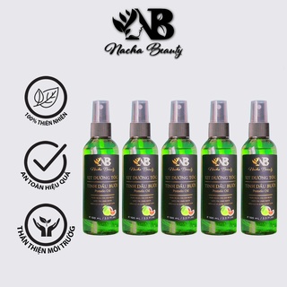 [ combo 5 chai ] Dưỡng tóc tinh dầu vỏ bưởi Pomelo Nacha Beauty 100ml