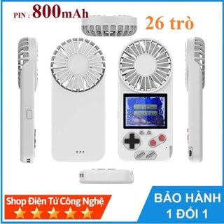 Quạt tích điện kiêm máy chơi game mini- XẢ KHO