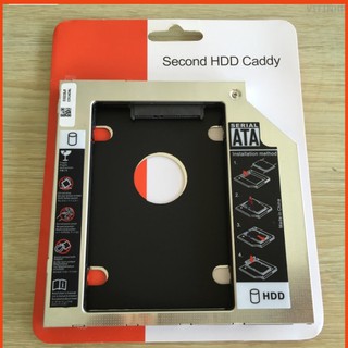 Caddy bay 2.5 (12.7mm) gắn thêm ổ cứng thứ 2 cho laptop