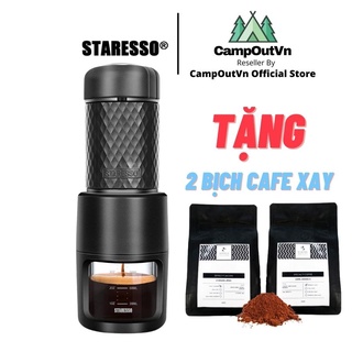 Máy pha cà phê Staresso campoutvn Basic du lịch cắm trại máy pha cafe cầm tay A063