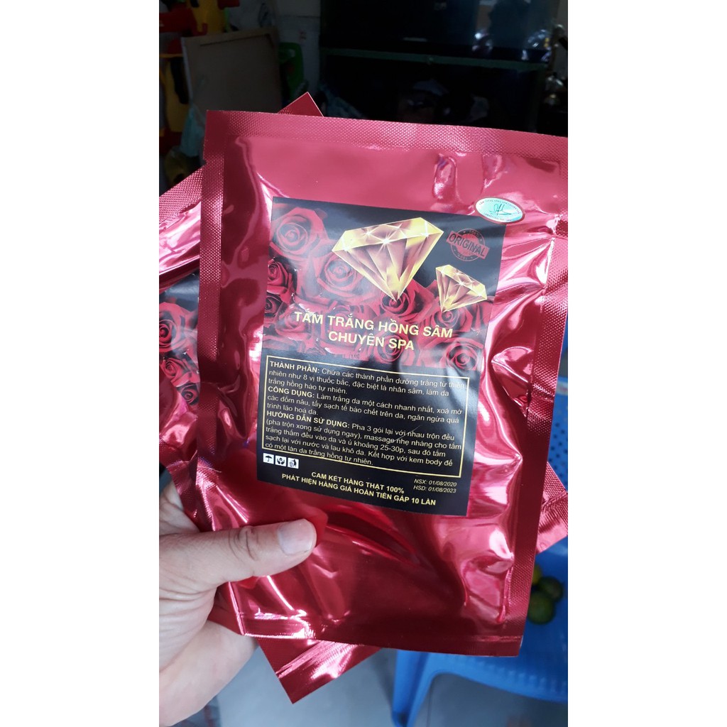 Tắm hồng sâm