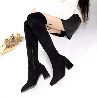 BÁN SỈ BOOTS NỮ I BỐT ĐÙI LÓT LÔNG GÓT VUÔNG 7p SIÊU ĐẸP