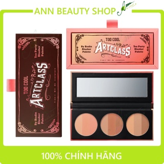 Bảng 3 ô màu má Too Cool For School Artclass Tea Party Blusher Palette Minisize