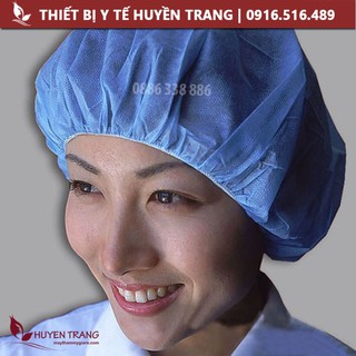 Mũ trùm đầu dùng trong y tế, thẫm mỹ viện, spa