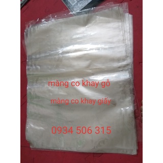 ( combo 20 túi) Túi màng co khay gỗ 27*37 và 25*35 loại 1 trong đẹp