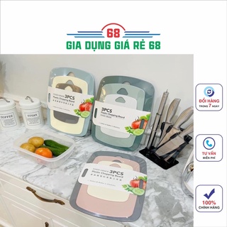Thớt Kháng Khuẩn Thớt Nhựa Cao Cấp Chống Nấm Mốc Trơn Trượt Nhà Bếp An Toàn Cho Sức Khỏe Bền Đẹp
