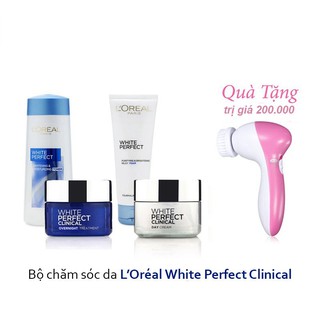 Bộ dưỡng trắng da mờ thâm nám L'Oreal Paris
