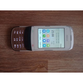 Điện Thoại Cổ nắp trượt Cảm ứng Nokia C2-03 đã qua sử dụng kèm sạc