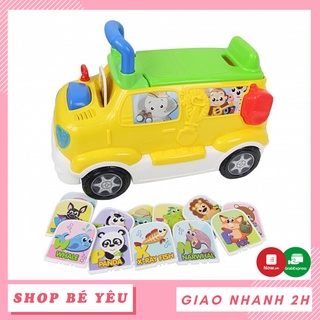 Xe chòi chân cho bé  𝑭𝒓𝒆𝒆𝒔𝒉𝒊𝒑  Xe tải chòi chân kèm bộ sưu tập động vật hoang dã có nhạc Winfun 0864