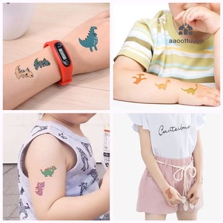 Sticker Dán Hình Xăm Tạm Thời Nhiều Màu Sắc Cho Trẻ Em
