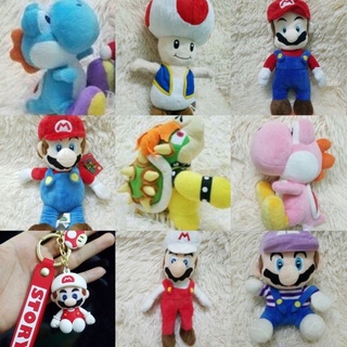 gấu bông Mario nhân vật trong nấm Mario