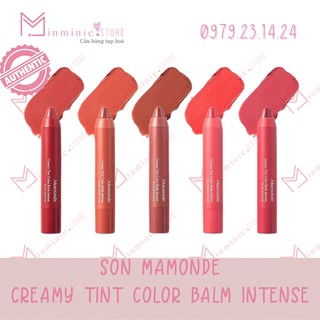 SON BÚT CHÌ 3 TRONG 1 MAMONDE CREAMY TINT COLOR BALM INTENSE