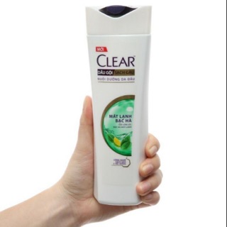 DẦU GỘI CLEAR MÁT LẠNH BẠC HÀ (370G)