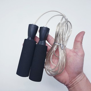 Dây Nhảy Thể Dục, Thể Thao Tập Thể Lực Giảm Cân Có Lõi Thép Bọc Nhựa Siêu Bền