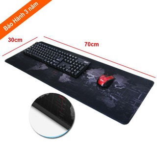 Lót chuột game thủ may viền cực chắc kích thước lớn 70x30cm