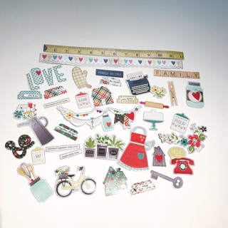 Die cut gia đình _ Love Family