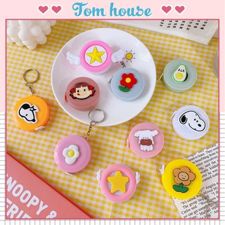 Thước dây cuộn dáng tròn hoạt hình Hàn Quốc Tom House