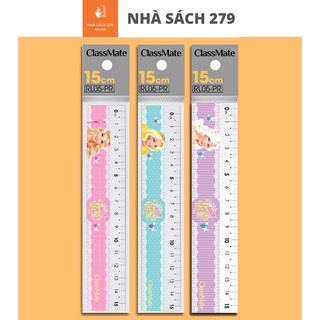 Thước kẻ Classmate 15cm RL05-PR tiện hơn khi sử dụng có thể để vừa tất cả các loại túi bút, hộp bút,...