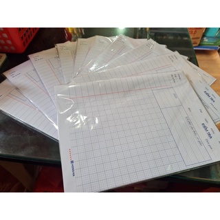 Giấy kiểm tra cấp 1(4 li ), cấp 2 Hồng Hà - giấy dày, đẹp, chất lượng