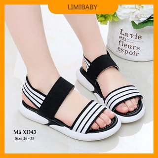 Dép sandal quai hậu thời trang trẻ em LIMIBABY cho bé gái 3,4,5,6,7,8,9,10 tuổi đi học đi chơi XD43