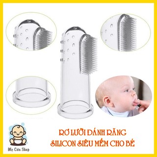 Rơ lưỡi silicon cho bé - Có kèm hộp bảo quản
