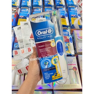 SET Bàn chải điện ORAL B chính hãng( một set gồm 2 đầu bàn chải, thân máy và sạc)