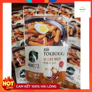 <nhập khẩu> XỐT NẤU TOKBOKKI VỊ CAYNGỌT SIÊU NGON CJ 120G