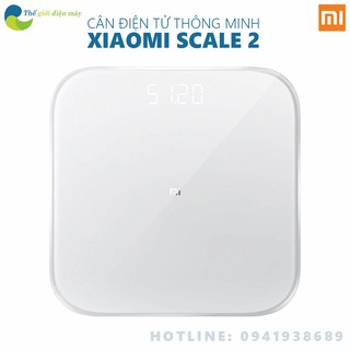 Cân điện tử thông minh xiaomi scale 2 theo dõi sứ khỏe đồng bộ với điện thoại